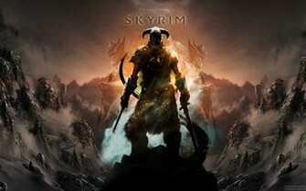 Action Games Wallpaper Cool Skyrim Game Widescreen