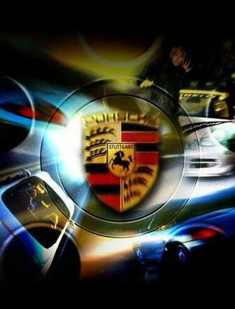 3d Porche Logo Wallpaper For Amazon Kindle Fire HD
