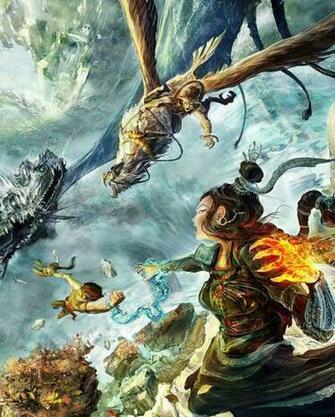Dual Screen Fantasy Wallpaper To Make Your Desktop Epic