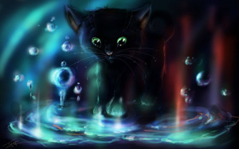 Cat Art Wallpaper