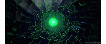 Green Light 3d 4k Wallpaper Desktop Background