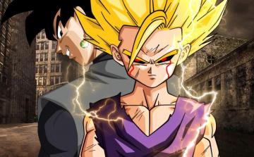Goku Black X Sata Gohan Wallpaper By Yoink17