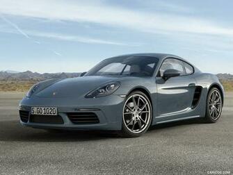 Porsche Cayman Front Three Quarter HD