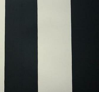 Magnus Stripe Wallpaper Charcoal And Off White Wide Striped