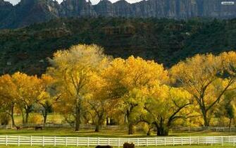 Autumn Mountains Wallpaper