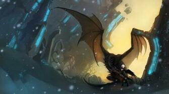 Blue Eyes White Dragon Wallpaper HD