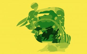 Wallpaper Zelda Minish Cap Tloz Vector Minimalism Game Boy