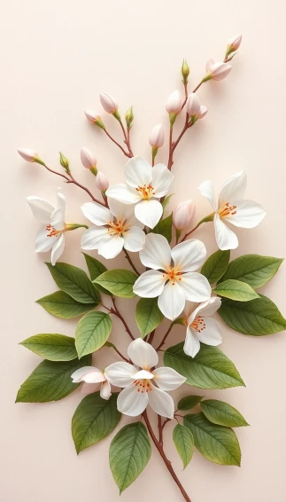 Elegant Flower Wallpaper