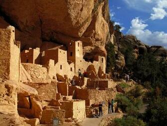 Cliff Palace Mesa Verde National Park Colorado Wallpaper