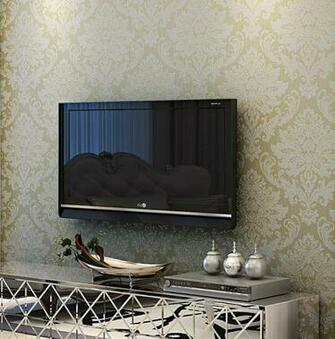 Beige Base Paper Fabric Wallpaper Bedroom Wall Covering Jpg