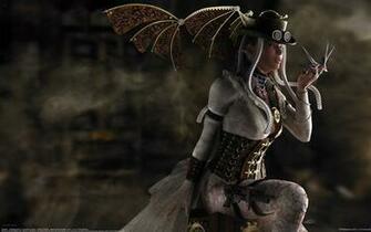 Steampunk Girl Wallpaper