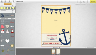 Nautical Theme Card