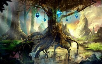 Forest Computer Wallpaper Desktop Background Id