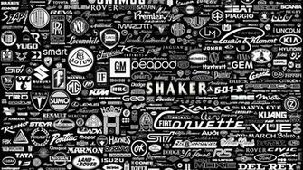 Car Logos Collage Cool Wallpaper