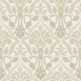 Fusion Grey Ombre Damask Wallpaper Bolt Contemporary