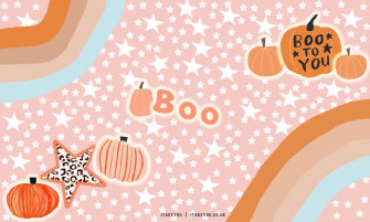 Preppy Halloween Wallpaper Ideas Pumpkin Rainbow Star I