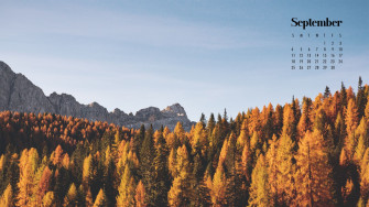 September Calendar Wallpaper Best Desktop Phone Background