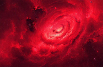 Red Space Wallpaper
