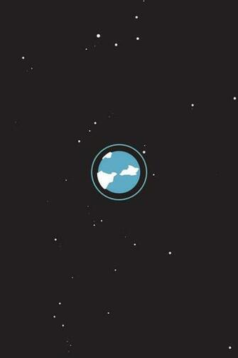 Minimal Earth Wallpaper Minimalism iPhone