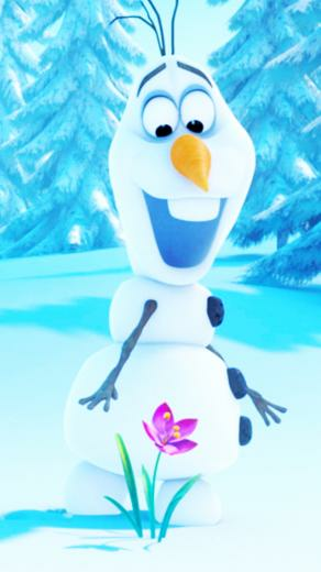 Olaf iPhone Wallpaper Frozen Photo