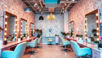 Beauty Salon Wallpaper