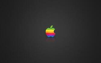 Coloured Apple Logo Desktop Pc And Mac Wallpaper