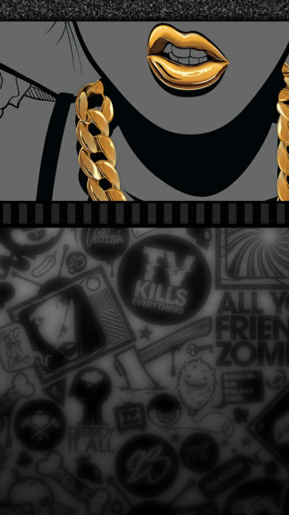 A Dope With This Stylish Wallpaper