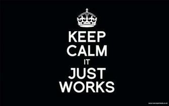 Keep Calm And Carry On Was A Poster Produced By The British Government
