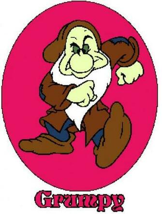 Grumpy Dwarf With Name