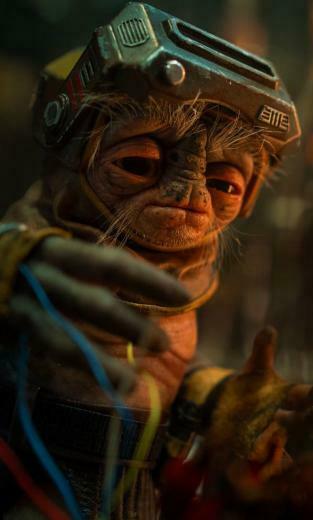 Babu Frik Star Wars iPhone Plus Wallpaper HD Movies
