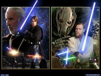 Anakin Vs Dooku Obi Wan General Grievous HD Wallpaper And