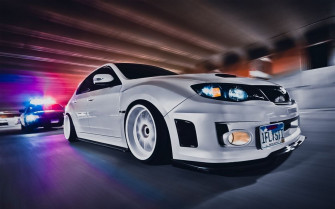 Cars Police Subaru Impreza Wrx Sti Wallpaper