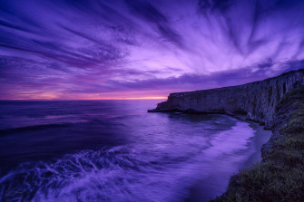Sea Dusk Evening Wallpaper HD Nature 4k Image
