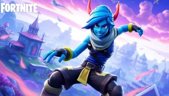 Blue Squire Fortnite Wallpaper