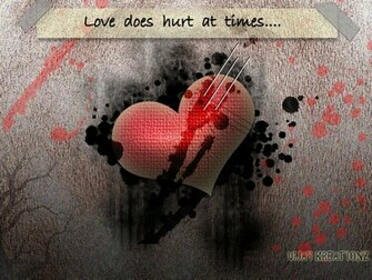 Vijay Kreationz Love Hurts Wallpaper