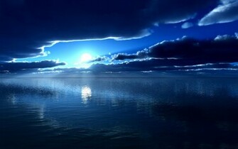 Sky And River Relax Desktop Background HD Wallpaper In High