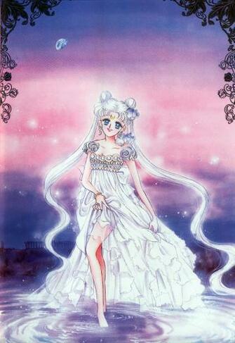 Serenity Being Scolded By The Inner Senshi After Visiting Endymion