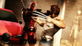 Comics Deadpool Hero Wolverine Warrior Wallpaper Background