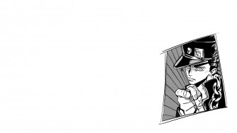 Jotaro Kujo Anime Jojo S Bizarre Adventure HD Wallpaper