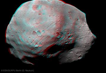 Esa 3d Image Red Cyan Anaglyph