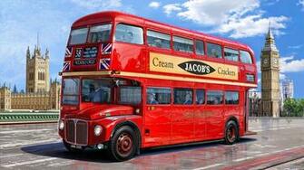 London Bus Wallpaper