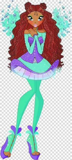 Winx Club Aisha Layla S Trnsfrm Fan Art Transparent Background Png