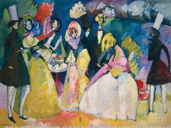 Wassily Kandinsky Wallpaper Art Prints Paintings