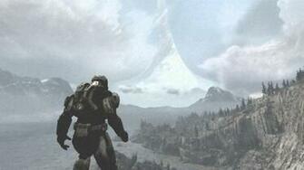 Halo Ring iPhone Wallpaper