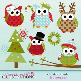 Christmas Owls