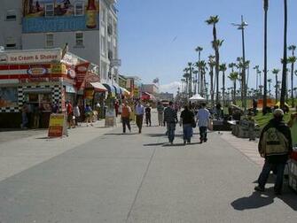 The Venice Beach Boardwalk