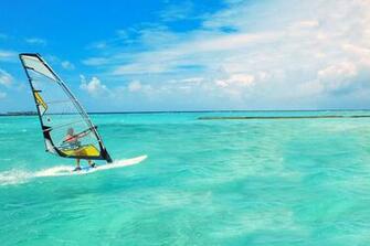 Windsurf Windsurfing Surfing Surf HD Wallpaper