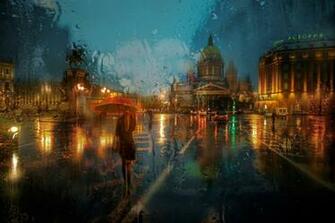 Area Rain Russia Storm Mood Art Artwork Painting Wallpaper Background