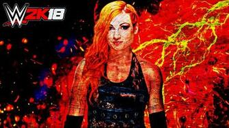 Becky Lynch Wwe 2k18 Custom Wallpaper By Ambriegnsasylum16