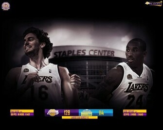 Funmozar Pau Gasol Lakers Wallpaper